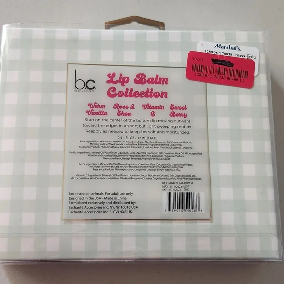 Beauty concepts 4-pc Lip Balm Collection - Picture 2 of 4